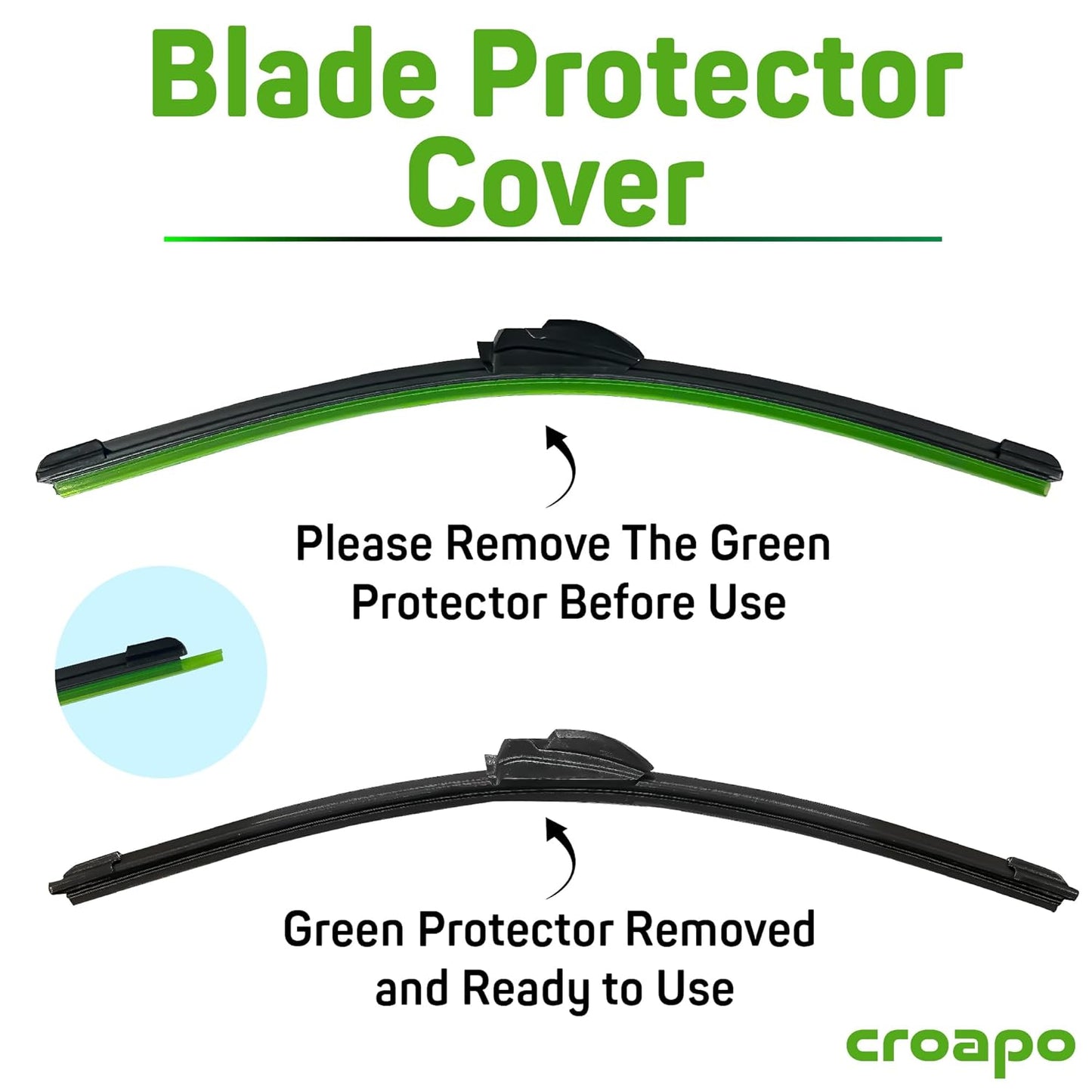 Hyundai i20 Soft Frameless Wiper Blades – 24” Driver & 16” Passenger | Set of 2