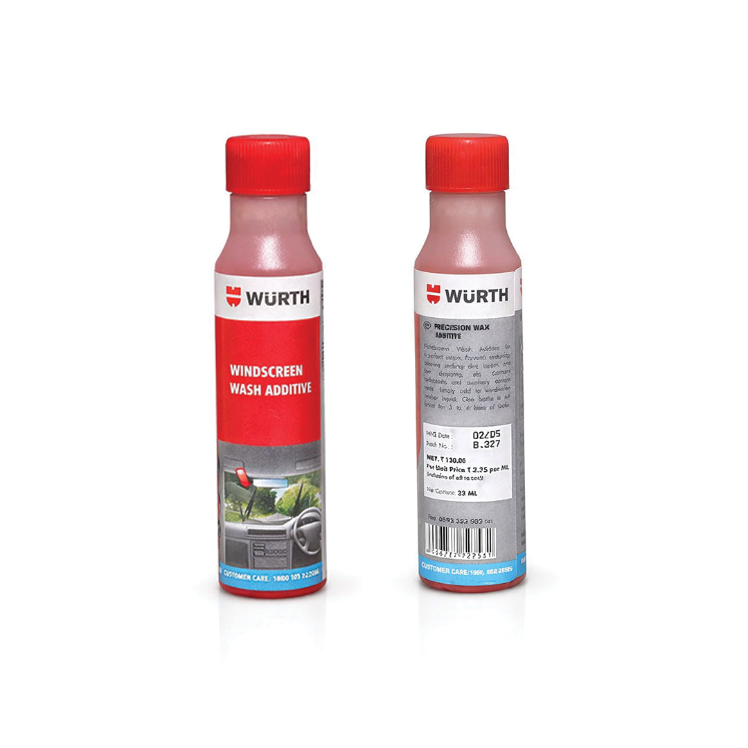 Würth Windscreen Wash Additive – 32 ml | Concentrated Windshield Cleaner for Clear Visibility