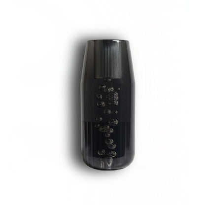 Crystal Bubble Gear Knob 10cm Black | Universal Car Gear Shift Knob with Adaptors
