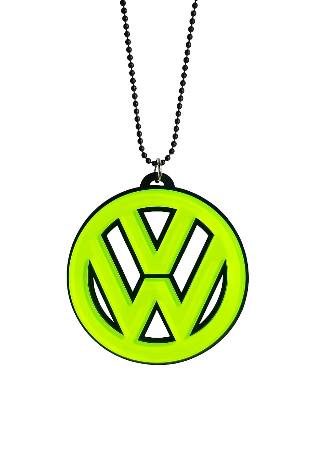Volkswagen Logo Car Mirror Hanging Pendant – Acrylic Hanging Accessory | Stylish Interior Decor