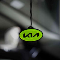 Kia Logo Car Mirror Hanging Pendant – Acrylic Hanging Accessory | Stylish Interior Decor