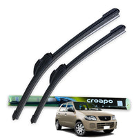 Croapo Frameless Windshield Wiper Blades for Maruti Suzuki Alto (All Models) – 18” Driver & 16” Passenger (Set of 2)