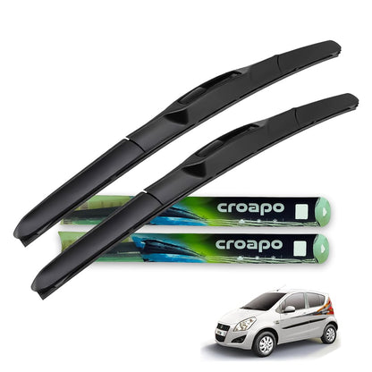 Croapo Front Hybrid Wiper Blades for Maruti Suzuki Ritz (All Models) – 22” Driver & 16” Passenger (Set of 2)