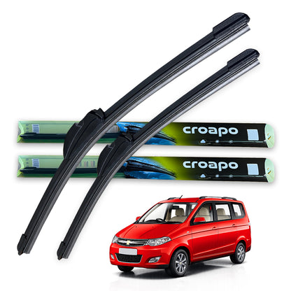 Chevrolet Enjoy Soft Frameless Wiper Blades – 21” Driver & 16” Passenger | Set of 2