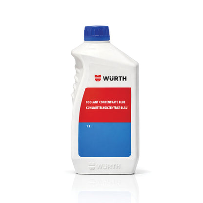 Würth Coolant Concentrate Blue – 1 L | Engine Cooling & Anti-Corrosion Protection