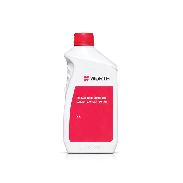 Würth Coolant Concentrate Red – 1 L | Engine Cooling & Anti-Corrosion Protection