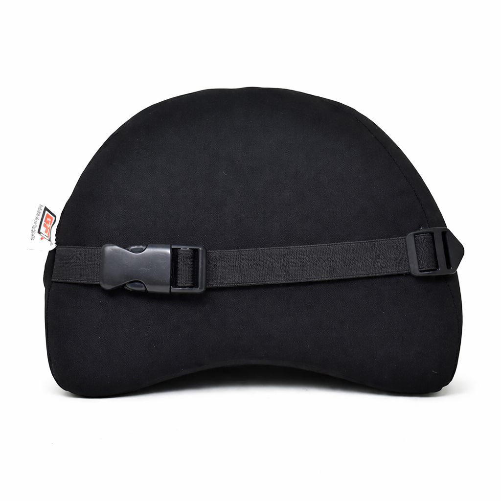 GFX Car Neck Cushion Dazzling – Black | Universal Fit (Pack of 2)