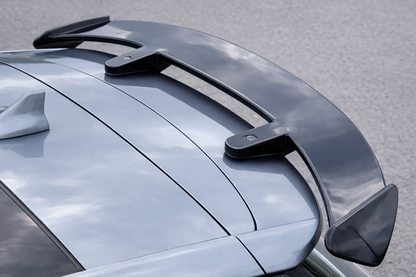 Universal Car Spoiler – Gloss Black Rear Wing  | ABS | Aerodynamic Performance & Stylish Upgrade