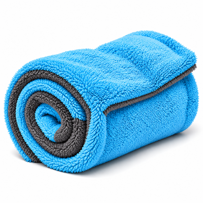 Croapo 1200GSM Double-Twist Microfiber Car Drying Towel 40 × 40 CM | Ultra Absorbent, Scratch-Free & Lint-Free | Premium Auto Detailing Cloth
