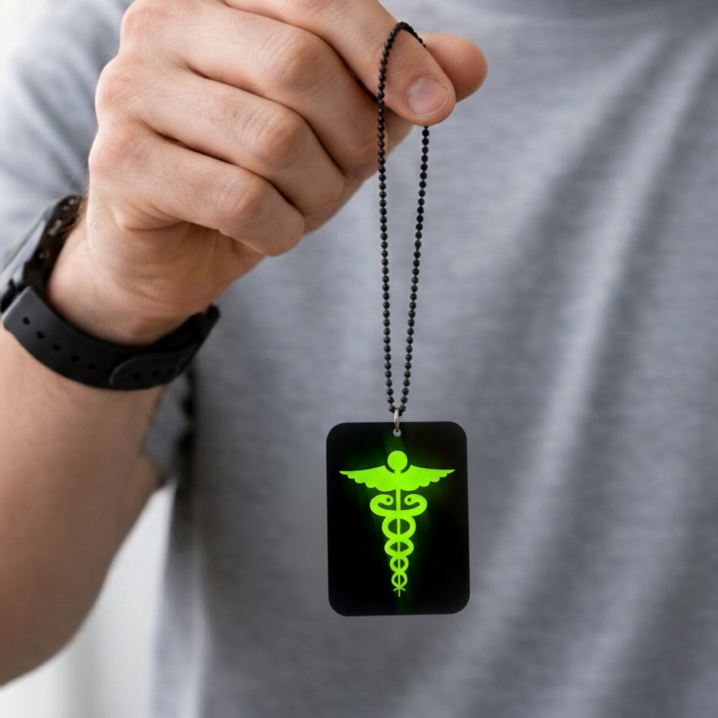 Doctor Car Mirror Hanging Pendant – Acrylic Hanging Accessory | Medical Symbol Interior Decor