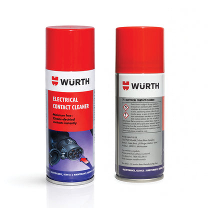 Würth Electrical Contact Cleaner – 100 ml | Moisture-Free Cleaner for Electrical & Electronic Contacts