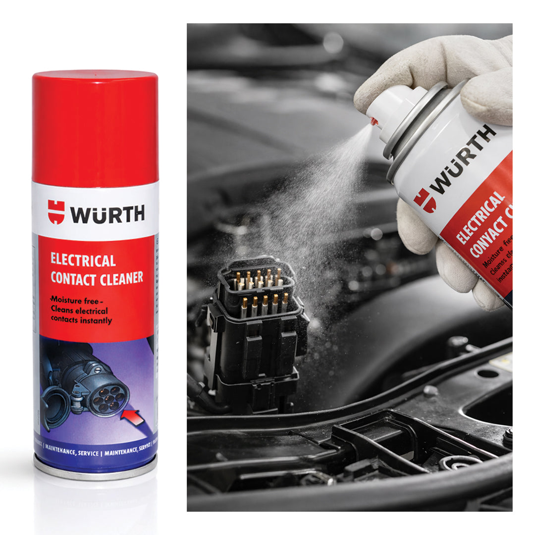 Würth Electrical Contact Cleaner – 100 ml | Moisture-Free Cleaner for Electrical & Electronic Contacts