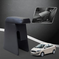 Car Center Armrest with Storage for Ford Aspire – Black