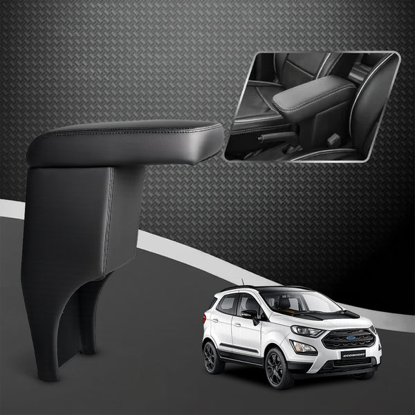Car Center Armrest with Storage for Ford EcoSport – Black