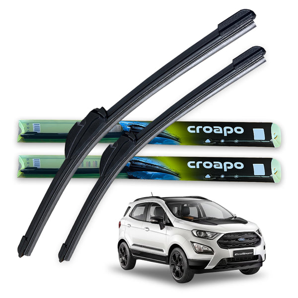 Ford EcoSport Soft Frameless Wiper Blades – 22” Driver & 16” Passenger | Set of 2