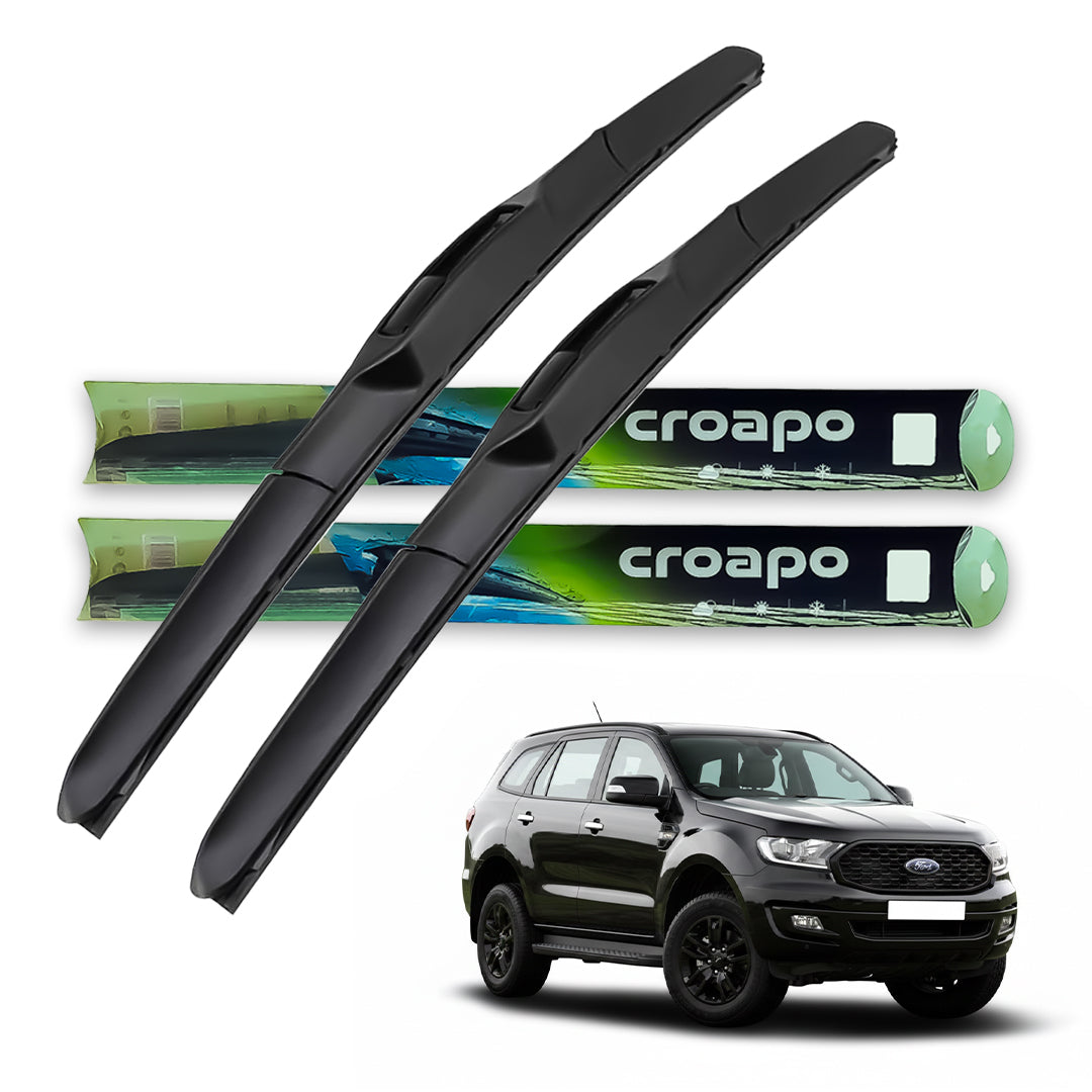 Ford Endeavour Hybrid Wiper Blades – 22” Driver & 16” Passenger | Set of 2