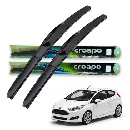 Ford Fiesta Hybrid Wiper Blades – 22” Driver & 16” Passenger | Set of 2