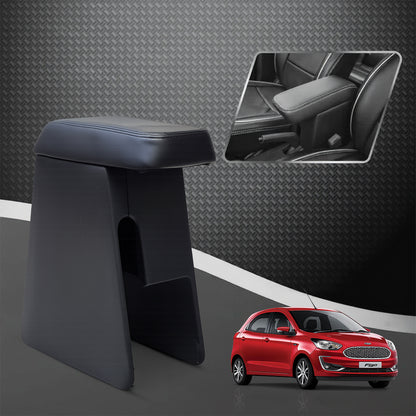 Car Center Armrest with Storage for Ford New Figo – Black