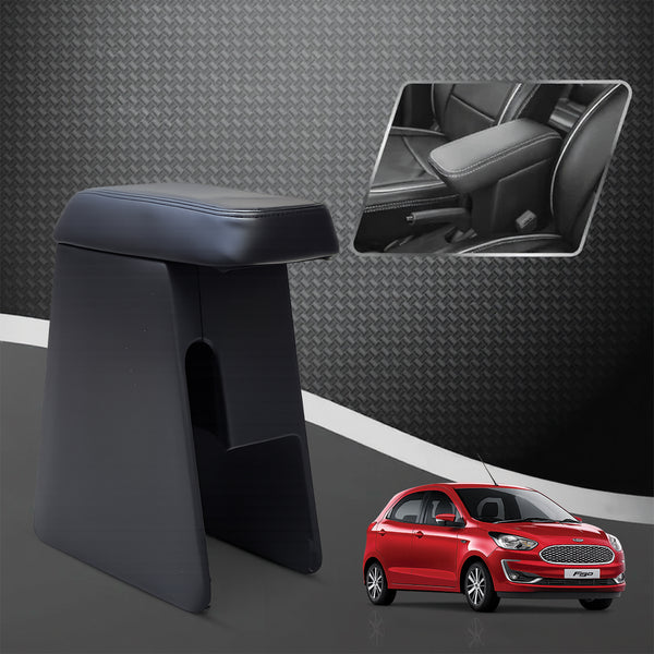 Car Center Armrest with Storage for Ford New Figo – Black