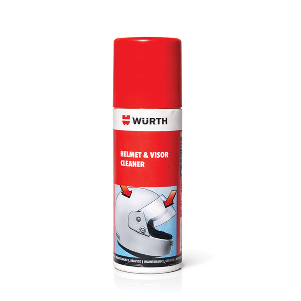 Würth Helmet & Visor Cleaner – 150 ml | Foam-Based Helmet Interior & Visor Cleaning Spray