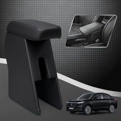 Car Center Armrest with Storage for Honda Amaze – Black