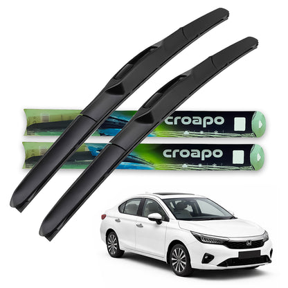 Honda City ZXI Hybrid Wiper Blades – 22” Driver & 14” Passenger | Set of 2