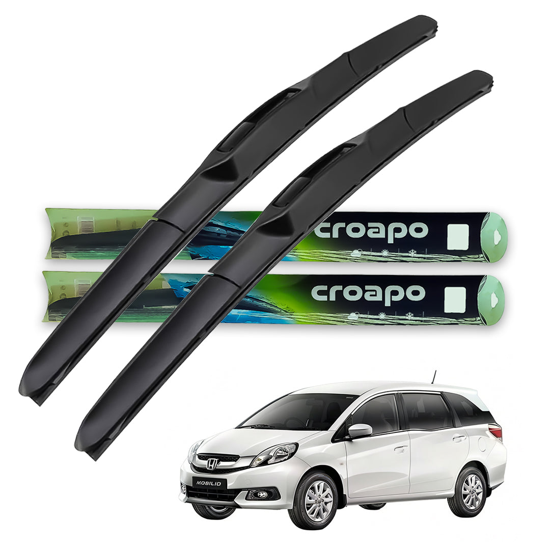 Honda Mobilio Hybrid Wiper Blades – 21” Driver & 16” Passenger | Set of 2