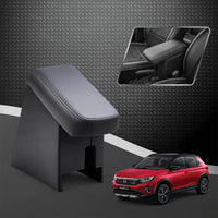 Car Center Armrest with Storage for Honda WR-V – Black