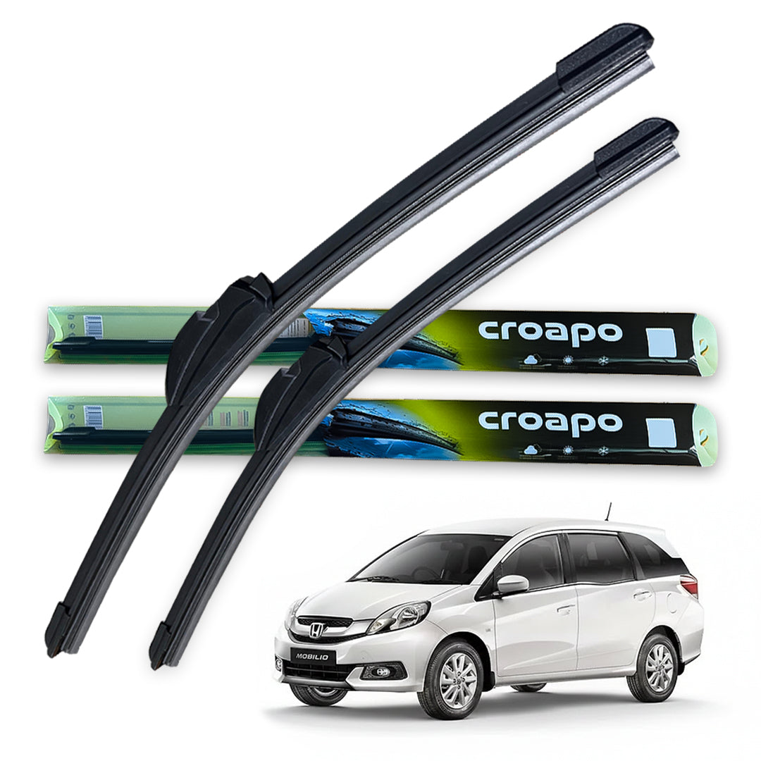 Honda Mobilio Soft Frameless Wiper Blades – 21” Driver & 16” Passenger | Set of 2