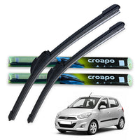 Hyundai i10 Soft Frameless Wiper Blades – 22” Driver & 16” Passenger | Set of 2