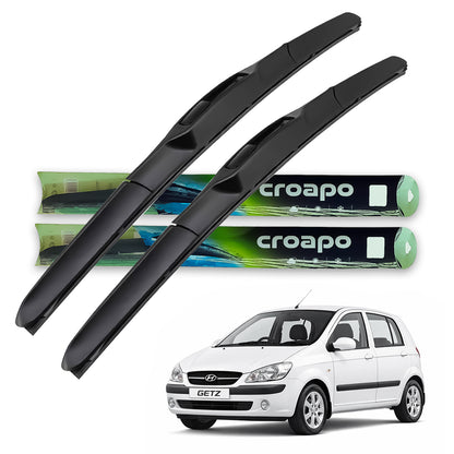 Hyundai Getz Hybrid Wiper Blades – 24” Driver & 14” Passenger |  Set of 2