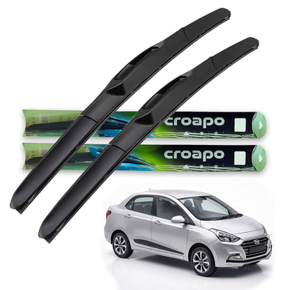 Hyundai Xcent Hybrid Wiper Blades – 22” Driver & 16” Passenger |  Set of 2