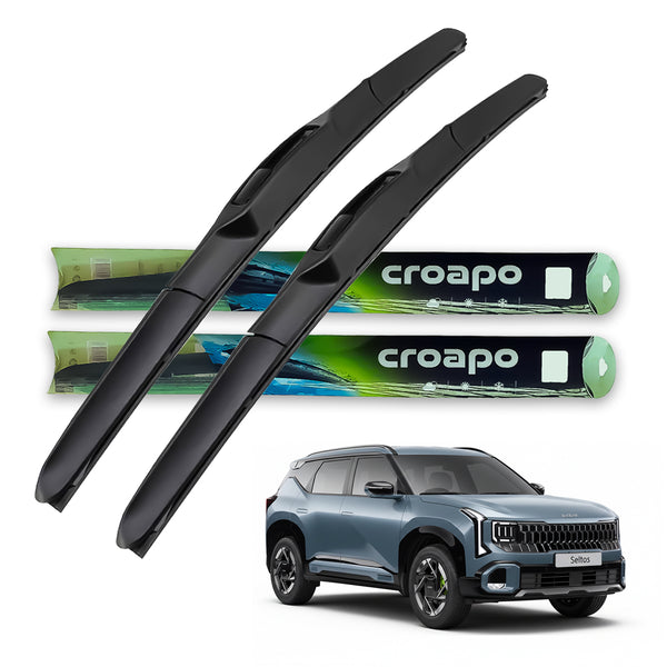 Kia Seltos Hybrid Wiper Blades – 24” Driver & 18” Passenger | Set of 2