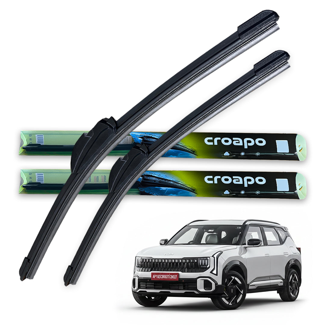 Kia Seltos Soft Frameless Wiper Blades – 24” Driver & 18” Passenger | Set of 2