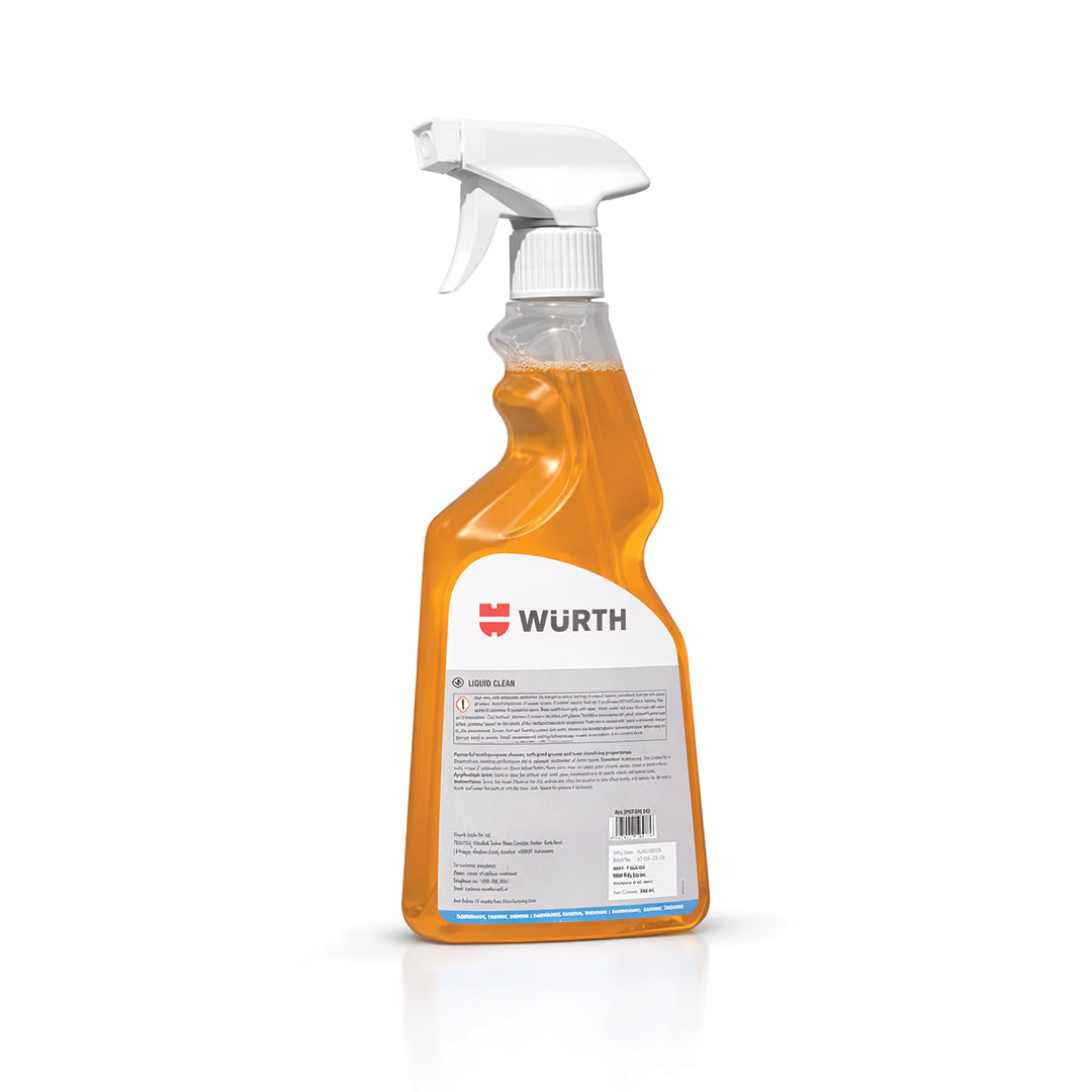 Würth Liquid Clean Multi-Purpose Cleaner – 500 ml | Interior & Exterior Surface Cleaner