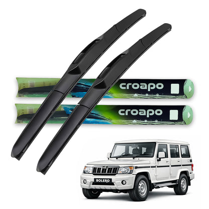 Mahindra Bolero Hybrid Wiper Blades – 16” Driver & 16” Passenger | Set of 2