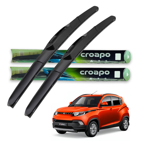 Mahindra KUV100 Hybrid Wiper Blades – 20” Driver & 18” Passenger | Set of 2