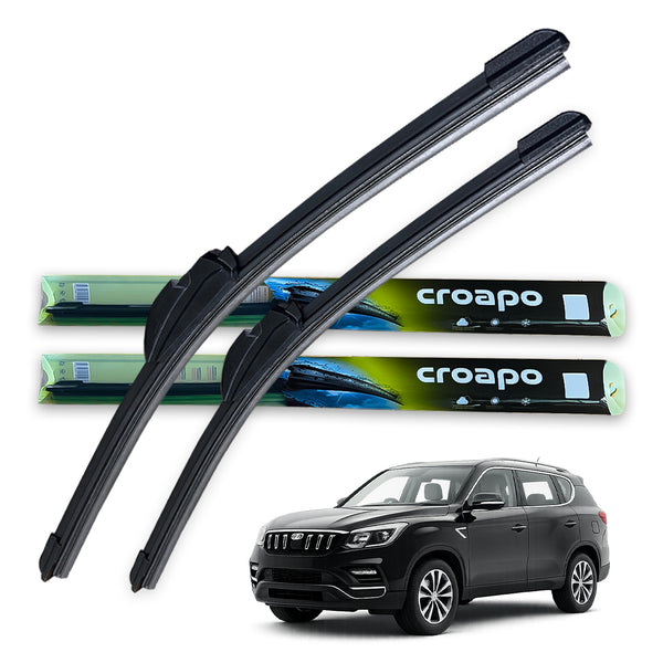Mahindra Alturas G4 Soft Frameless Wiper Blades – 26” Driver & 16” Passenger | Set of 2