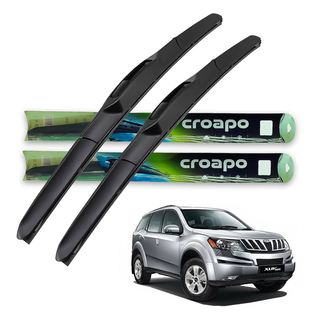 Mahindra XUV500 (2011–2015) Hybrid Wiper Blades – 26” Driver & 18” Passenger | Set of 2
