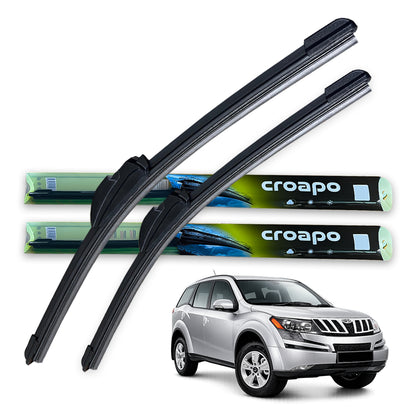 Mahindra XUV500 (2011–2015) Soft Frameless Wiper Blades – 26” Driver & 18” Passenger | Set of 2