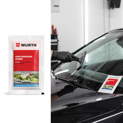 Würth Rapid Windscreen Cleaner Concentrate – 50 ml Sachet | Windshield Washer Additive