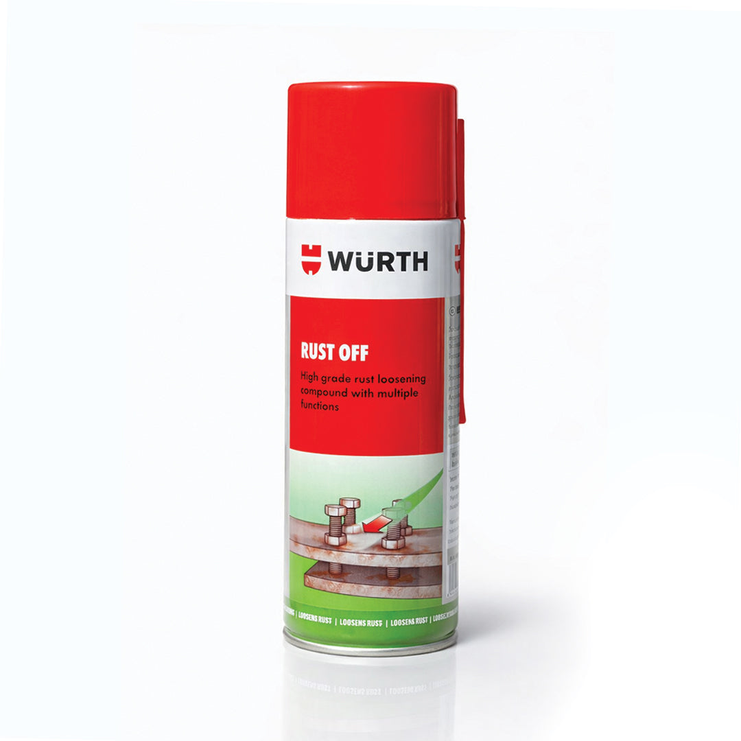 Würth Rust Off Spray –  480 ml | High-Grade Rust Loosener & Penetrating Lubricant