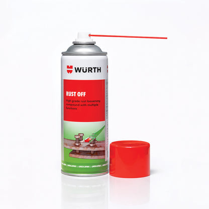 Würth Rust Off Spray –  480 ml | High-Grade Rust Loosener & Penetrating Lubricant