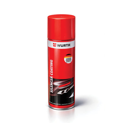 Würth Silencer Coating Spray – 500 ml | High-Temperature Protective Coating for Exhaust & Silencer