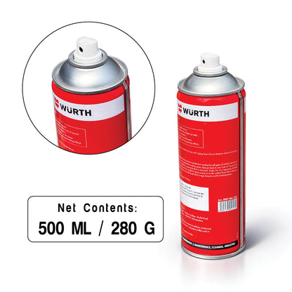 Würth Silencer Coating Spray – 500 ml | High-Temperature Protective Coating for Exhaust & Silencer
