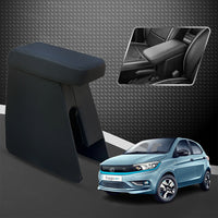Car Center Armrest with Storage for Tata Tiago EV – Black