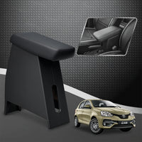 Car Center Armrest with Storage for Toyota Etios Liva – Black