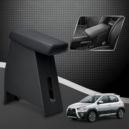 Car Center Armrest with Storage for Toyota Etios Liva Cross – Black