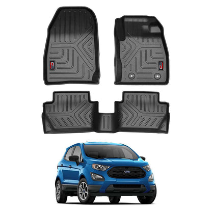 GFX Life Long Car Floor Mats for Ford EcoSport (2012–2019 / 2019 Onwards)