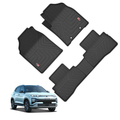 GFX Life Long Car Floor Mats for Creta EV (2025 Onwards)